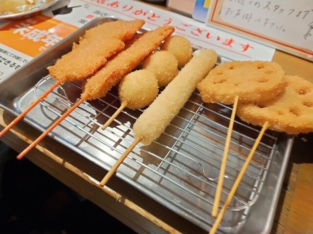串カツ宮迫です By 麦わらのエイチ アール 串カツ田中 平岸店 平岸 札幌市営 串揚げ 串かつ 食べログ 串カツ宮迫です By 麦わらのエイチ アール 串カツ田中 平岸店 平岸 札幌市営 串揚げ 串かつ 食べログ