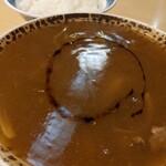 信そば 長野屋 - カレーそばとライス2