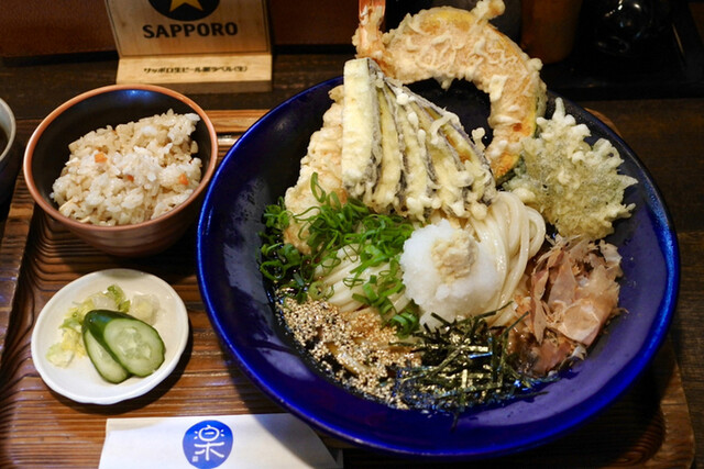 釜あげ饂飩 楽 らく 玉出 うどん 食べログ