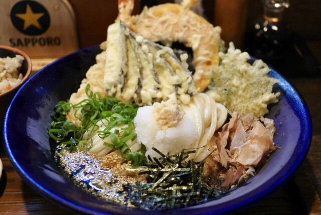 釜あげ饂飩 楽 らく 玉出 うどん 食べログ