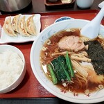 Ooi Rou - ラーメン餃子セット