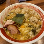 麺屋 悠 - 料理写真:麺屋 悠(味噌ワンタンメン)