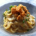 Felicelina - 冷製カッペリーニ　雲丹と茄子のソース