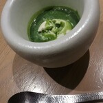 鮨 いつみ - 抹茶のアフォガード