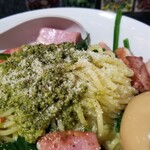 塩そば専門店 桑ばら - トマトとバジルの冷やし和えそば