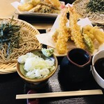 米庵 - 天ざる　