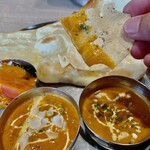 フォーシーズンミラン - カレーとナン