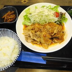 薫風 - 豚の生姜焼き定食