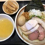 麺屋一燈 - 塩汁無し鷄白湯そば+メンマ