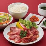 Wagyu beef ribs & skirt Yakiniku (Grilled meat) yakiniku lunch