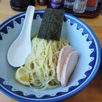 麺処 駒繋 - 海苔、レモン、鶏胸