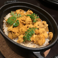 日本料理 TOBIUME - 若松の雲丹を使った雲丹ご飯