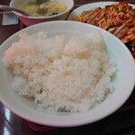 京華楼 - ご飯　お代わりできるそうです(21-05)