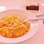 ウィンドー - 「五目チャーハンとガトーショコラとウーロン茶」\570です(10/4UP)