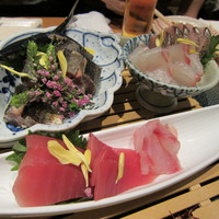 日月火 銀座店 - 旬の地魚５種盛り合わせ