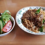 カイタイアカフェ - 料理写真:焼肉スパゲッティー