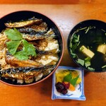 いわし亭 - 令和3年5月 ランチタイムいわし丼お吸物付き 650円