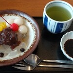 藍屋 - 白玉あんみつ429円