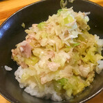 会津ラーメン 和 - ネギチャーシュー丼