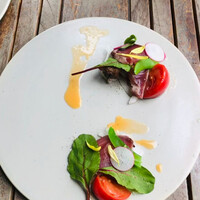 THE RIGOLETTO - 前菜、カツオのカルパッチョ