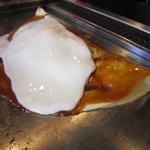 広島流お好み焼き 秀 - ネギチーズ焼き　550円
      