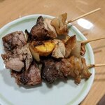 元祖美唄やきとり 福よし - もつ串