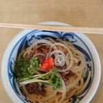 桃太郎館 - 肉ぶっかけ(中・冷)
