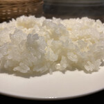 キャトルラパン - 　ライスの量もコレくらいでちょうど良いですね