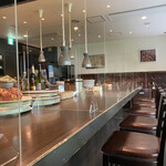 キャトルラパン - この店もパーテーションを導入しています