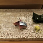 Sushi Kitamura - 岡山県産〆鯖