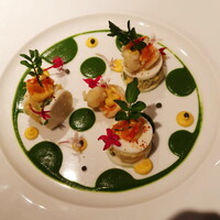 ラトリエ ドゥ ジョエル・ロブション - 天使エビのミモザ仕立て