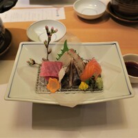 個室会席 北大路 新宿茶寮 - お造り５点盛り