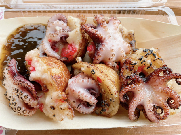 沖縄イイダコ屋 さわふじマルシェ店 てだこ浦西 たこ焼き 食べログ