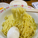 呑み処 談 - カルボナーラつけ麺　¥900- 半ライス、玉子サービス