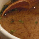 あかね食堂 - お味噌汁の器だけはねぇ。。。