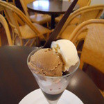 カフェアンソレイユ - 珈琲パフェ