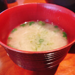焼津港 みなみ - 青さのお味噌汁