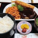 べこ小屋 - 日替りランチの「ごっつお定食」