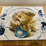 ひさご寿し - にごろぶなの天ぷら