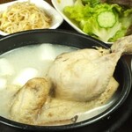 Samgyetang set meal