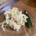 中華そば麦右衛門 - 切り干し大根のサラダ