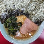 末広家 - ラーメン並盛＋のり増し