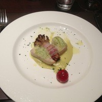 サバティーニ・ディ・フィレンツェ 大丸東京店 - 魚料理～メカジキ、ブラウンエノキ添え