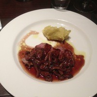 サバティーニ・ディ・フィレンツェ 大丸東京店 - 肉料理～牛ロースとマッシュポテト