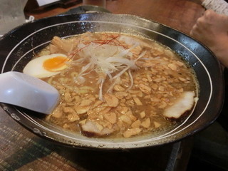 けらあん - にんにく味噌ラーメン