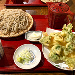 Soba Koubou Uto - 天もりそば ¥1,200