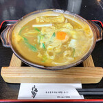 高砂 - カレー煮込うどん（玉子入り）