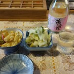 入船寿司 - 冷酒＆お通し