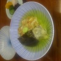 一宝 本店 - 締めの　お茶漬け