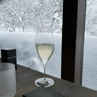 レヴォ - 窓の外に積もる雪、2階ですがこの積雪ですよ！